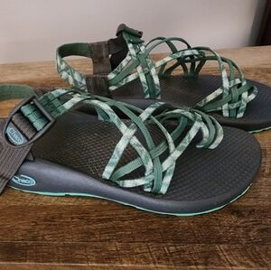 Chaco ZX/3 Strappy Shiver Pine sandals
